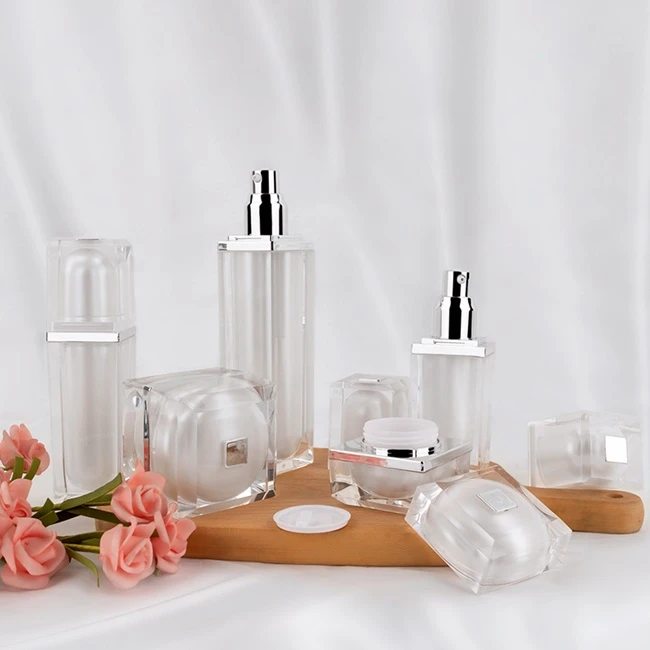 Square Cosmetic Bottle Square Cosmetic Bottle